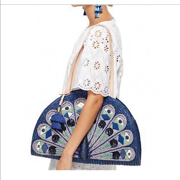 ISO Looking for Kate Spade peacock straw bag - Picture 2 of 2